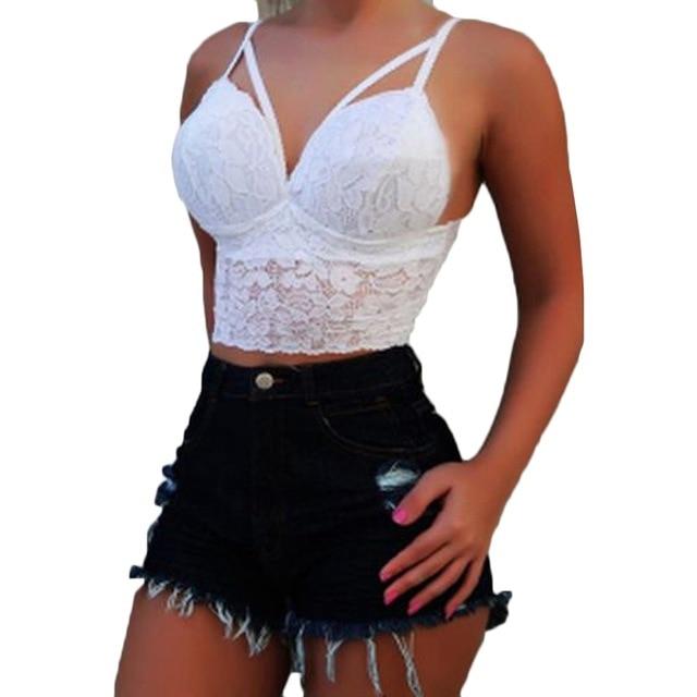 Wireless Lace Bra Push up Plus Sizes - Easy Pickins Store