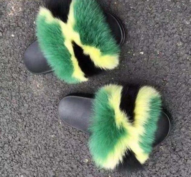 Women Faux Fur Slippers Extra Comfy - Easy Pickins Store