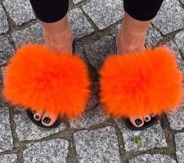 Women Faux Fur Slippers Extra Comfy - Easy Pickins Store
