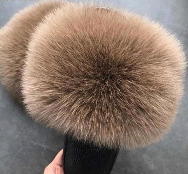 Women Faux Fur Slippers Extra Comfy - Easy Pickins Store