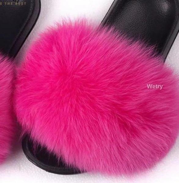 Women Faux Fur Slippers Extra Comfy - Easy Pickins Store