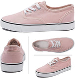 Womens Canvas Shoes Low Cut Canvas Sneakers Walking Running Shoes - Easy Pickins Store