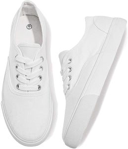 Womens Canvas Shoes Low Cut Canvas Sneakers Walking Running Shoes - Easy Pickins Store