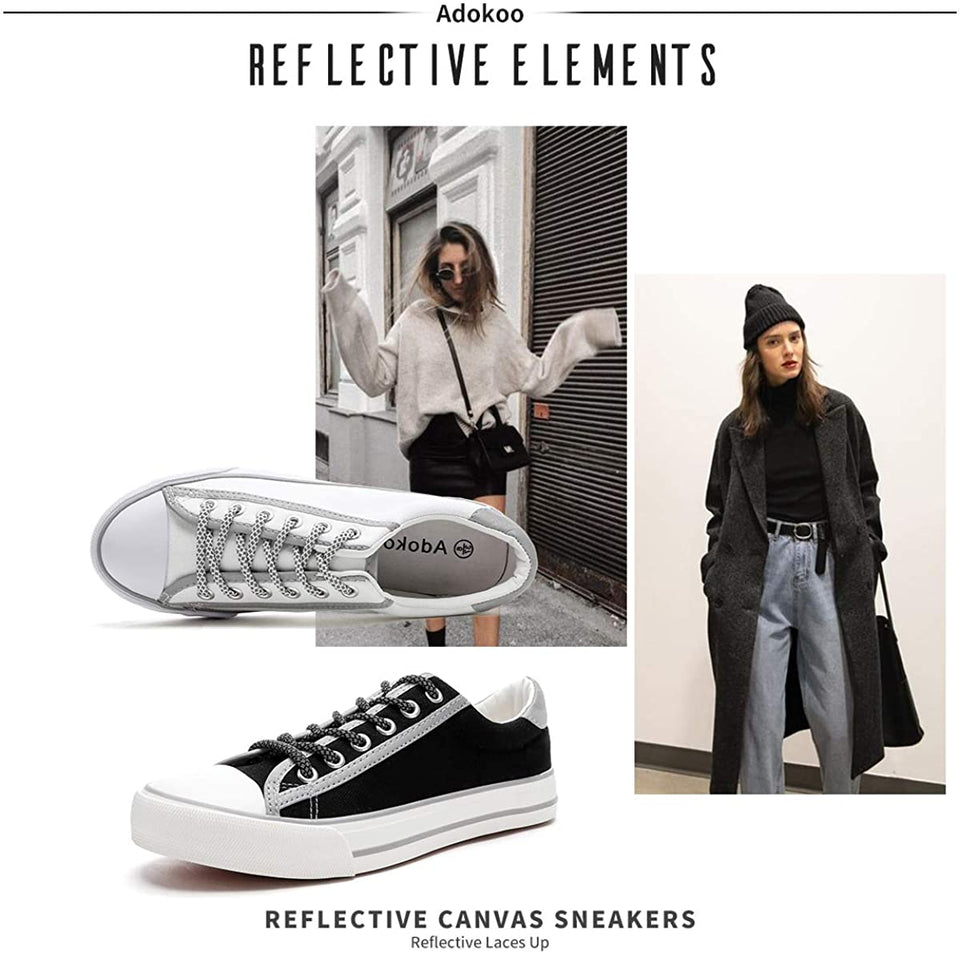 Womens Canvas Shoes Low Cut Canvas Sneakers Walking Running Shoes - Easy Pickins Store