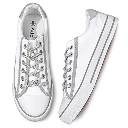 Womens Canvas Shoes Low Cut Canvas Sneakers Walking Running Shoes - Easy Pickins Store