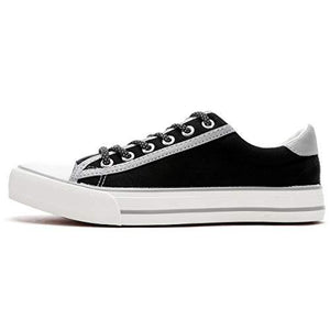 Womens Canvas Shoes Low Cut Canvas Sneakers Walking Running Shoes - Easy Pickins Store