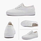 Womens Canvas Shoes Low Cut Canvas Sneakers Walking Running Shoes - Easy Pickins Store