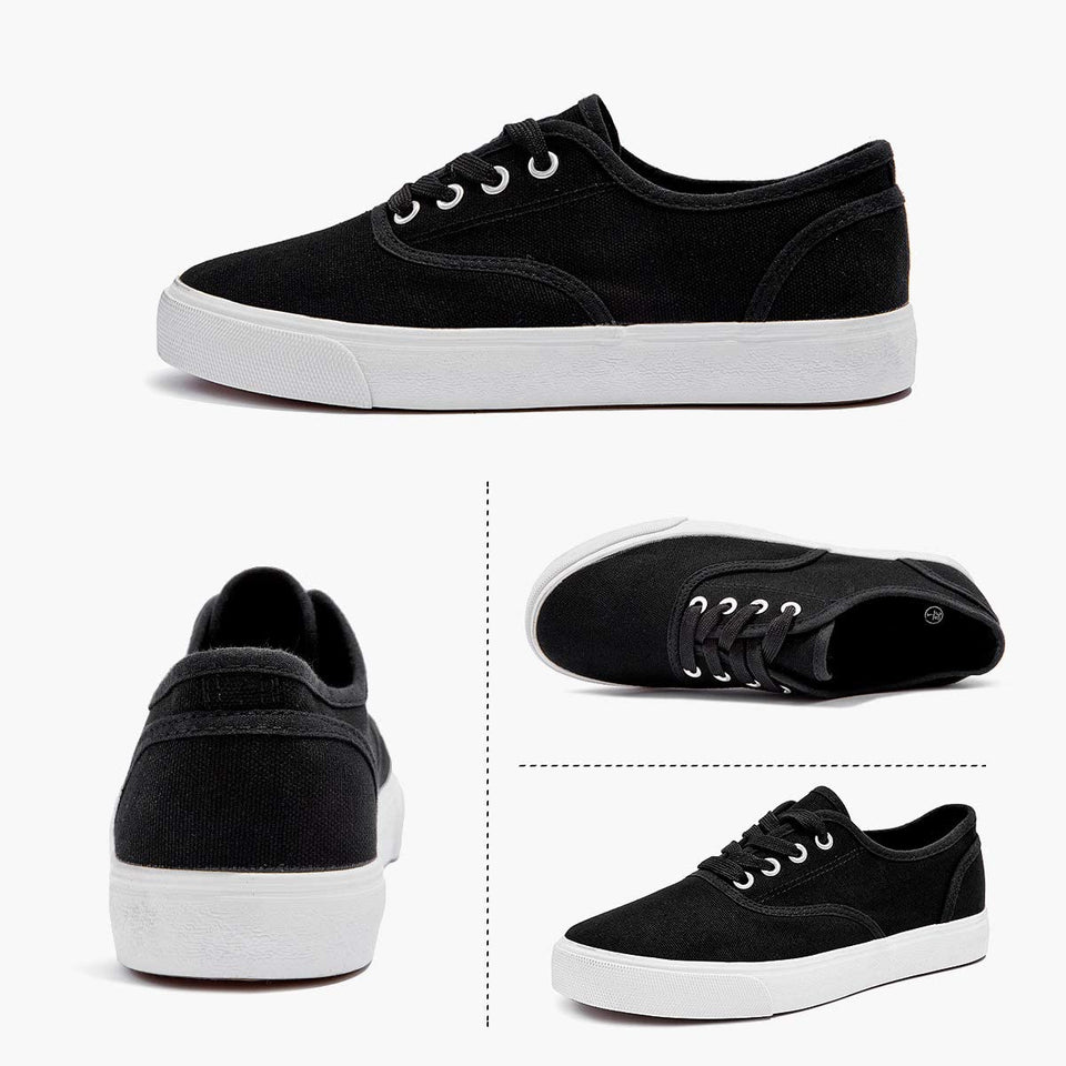 Womens Canvas Shoes Low Cut Canvas Sneakers Walking Running Shoes - Easy Pickins Store