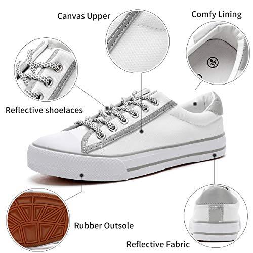 Womens Canvas Shoes Low Cut Canvas Sneakers Walking Running Shoes - Easy Pickins Store