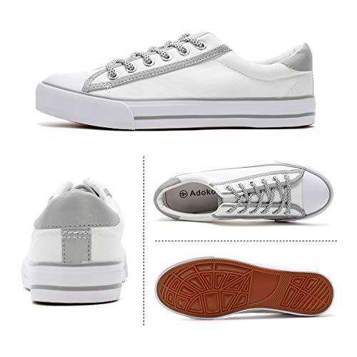 Womens Canvas Shoes Low Cut Canvas Sneakers Walking Running Shoes - Easy Pickins Store