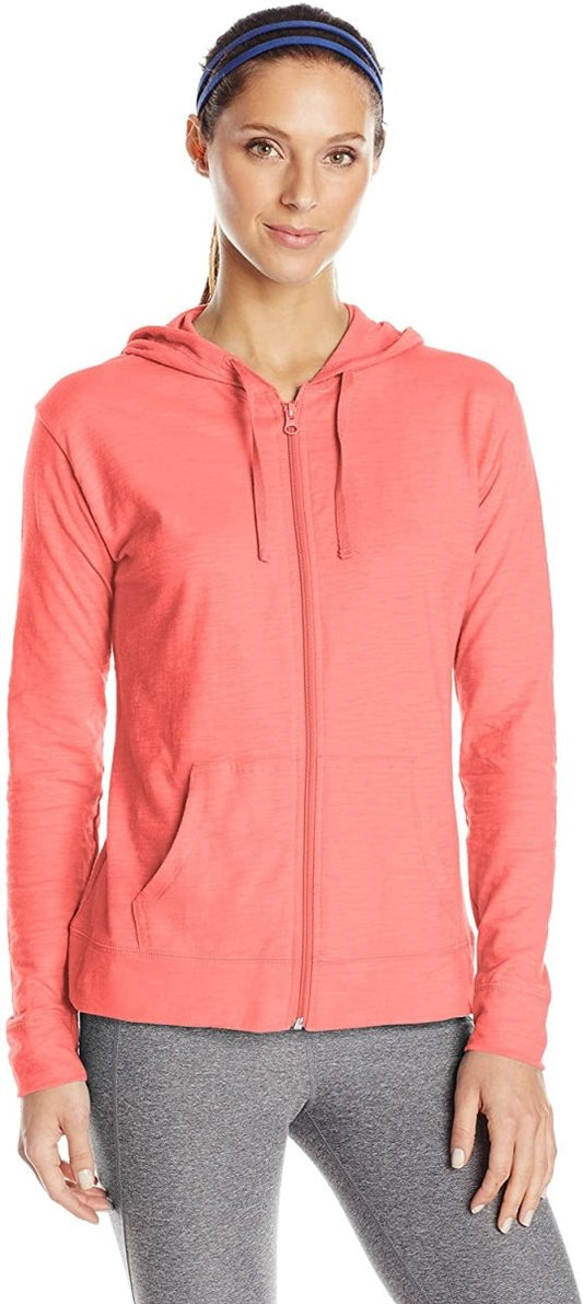 Women's Jersey Full Zip Hoodie Activewear - Easy Pickins Store