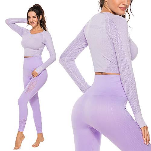Women's Yoga Gym Crop Top Compression Workout Athletic Short/Long Sleeve Shirt - Easy Pickins Store