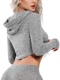 Women's Yoga Gym Crop Top Compression Workout Athletic Short/Long Sleeve Shirt - Easy Pickins Store