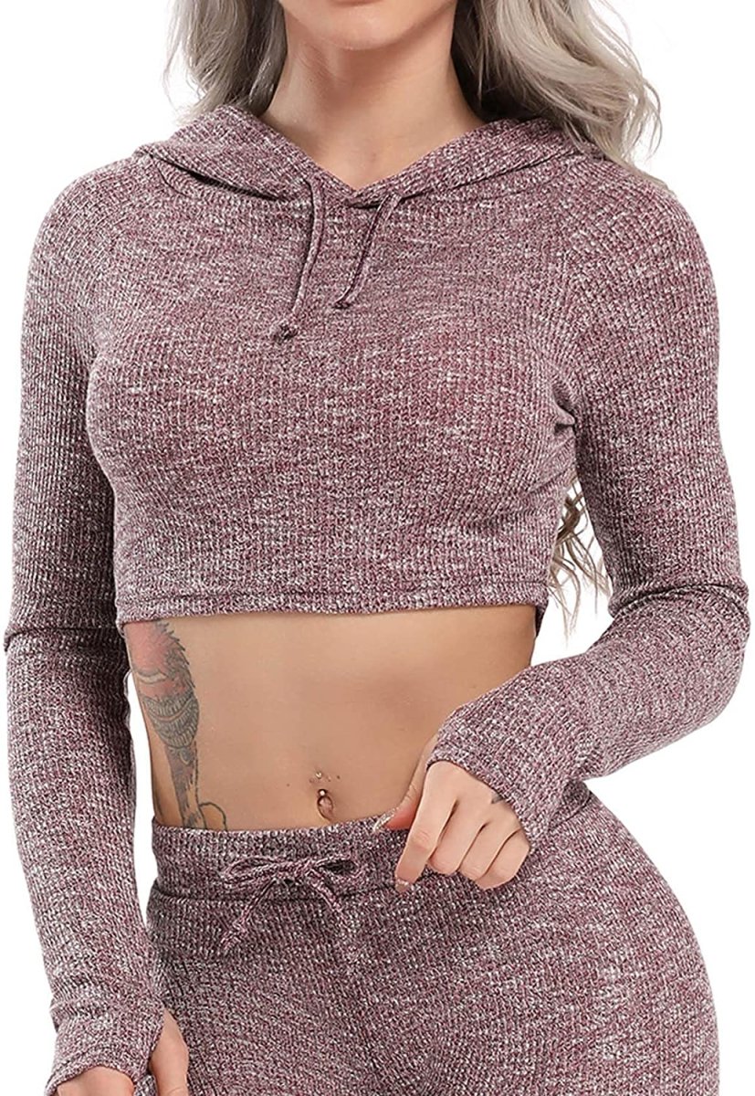 Women's Yoga Gym Crop Top Compression Workout Athletic Short/Long Sleeve Shirt - Easy Pickins Store