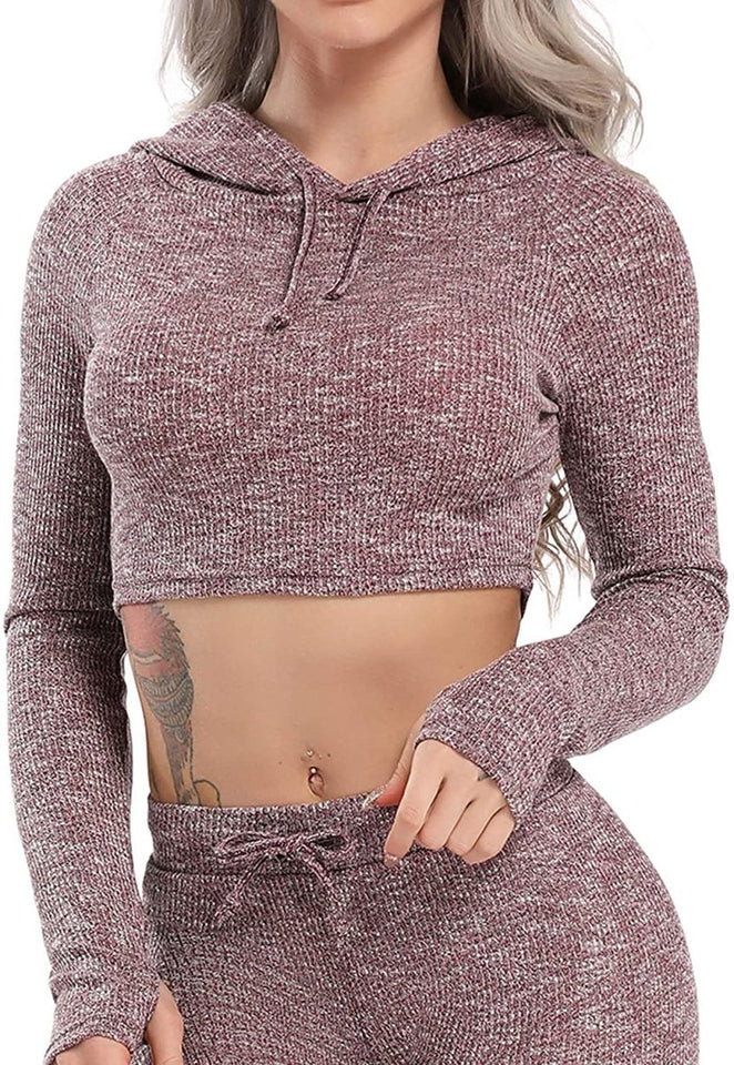 Women's Yoga Gym Crop Top Compression Workout Athletic Short/Long Sleeve Shirt - Easy Pickins Store