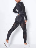 Women's Yoga Gym Crop Top Compression Workout Athletic Short/Long Sleeve Shirt - Easy Pickins Store