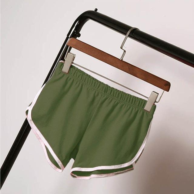 Workout Waistband Skinny Shorts - Easy Pickins Store