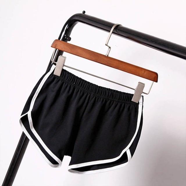 Workout Waistband Skinny Shorts - Easy Pickins Store