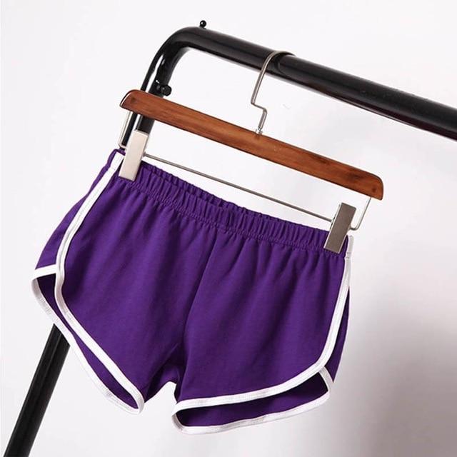 Workout Waistband Skinny Shorts - Easy Pickins Store