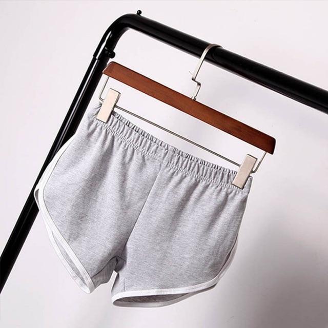 Workout Waistband Skinny Shorts - Easy Pickins Store