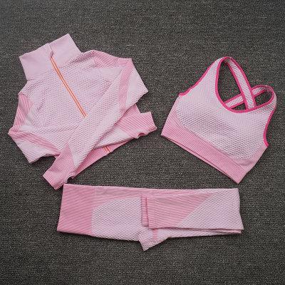 Yoga Suitwear Seamless Long Sleeve High Waist Sport Set - Easy Pickins Store
