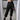 Zipper Harem Pants Chain solid Hip Hop - Easy Pickins Store